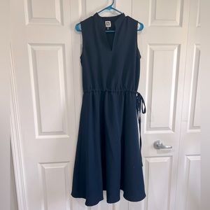 Anne Klein Navy Dress, Size 10